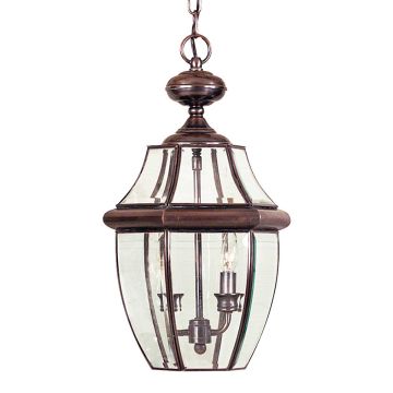 Lampă cu pendul NEWBURY QZ-NEWBURY8-L-AC 2x60W/E14 IP44 de la Quoizel