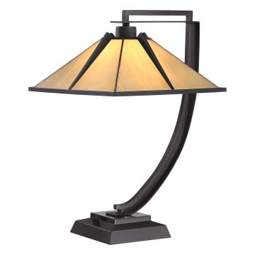 Lampă de masă Pomeroy QZ-POMEROY-TL 1x60W/E27 IP20 de la Quoizel