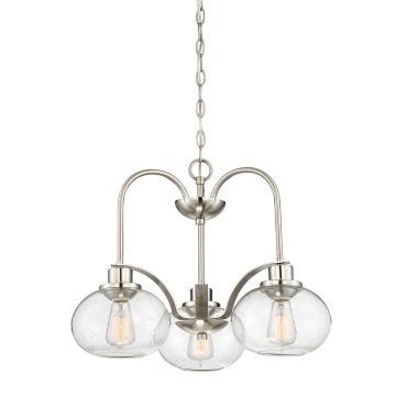 Candelabru QUOIZLE QZ-TRILOGY3-BN 3x60W/E27 de la Elstead Lighting