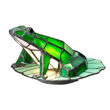 Lampă de masă TIFFANY ANIMAL LAMPS QZ-FROG-TL 3000K 1x3W/G9 320LM de la Elstead Lighting