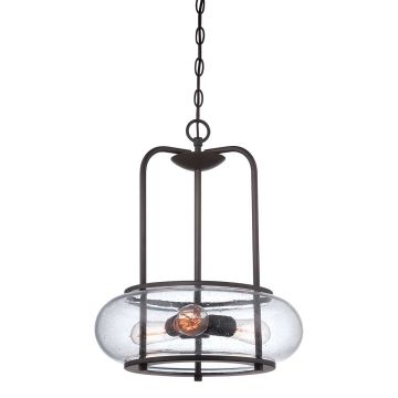 Lampă cu pendul TRILOGY QZ-TRILOGY-3P 3x60W/E27 de la Quoizel