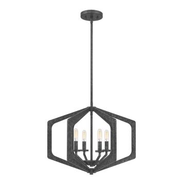Lampă cu pendul Vanguard QZ-VANGUARD-4P-OK 4x40W/E14 de la Quoizel