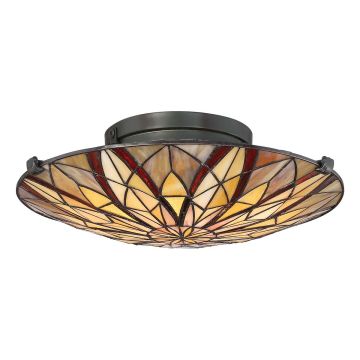 Lampă de tavan VICTORY & HOLMES QZ-VICTORY-SF 2x60W/E27 de la Elstead Lighting
