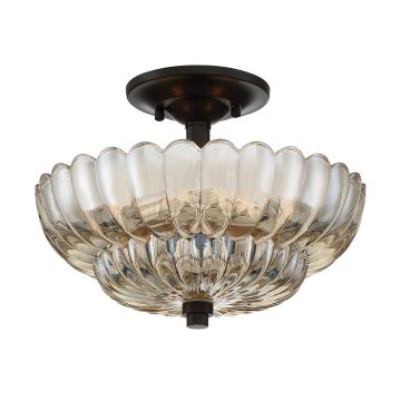 Lampă de tavan Whitecap QZ-WHITECAP-SF-S 3x40W/E14 IP20 de la Quoizel