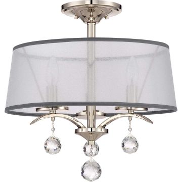 Lampă de tavan WHITNEY QZ-WHITNEY-SF 3x40W/E14 de la Quoizel