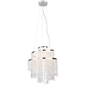 Lampă cu pendul POMP R37341106 2700-6500k 1x30w/led 4300lm ip20 de la Trio