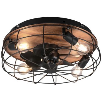 Ventilator TRONDHEIM R61105032 4x10w/e27 de la Trio