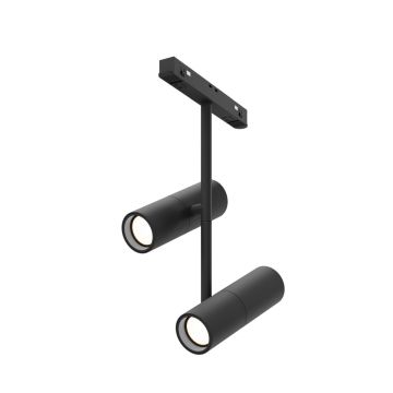Proiector de șină Elti Duo TR005-4-2X12W-DS-B 1x24W/LED 1735lm IP20 de la Maytoni