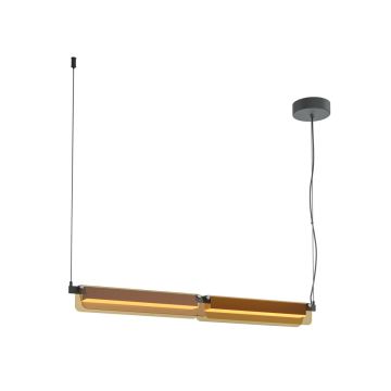 Lampă cu pendul Flat MOD296PL-L20BC3K 3000K 1x20W/LED 2480lm IP20 de la Maytoni