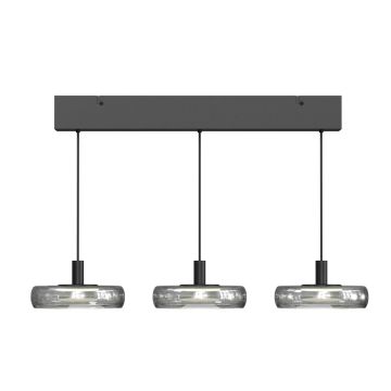 Lampă cu pendul Float MOD498PL-L25BK1 3000K 3x25W/LED 1650lm IP20 de la Maytoni