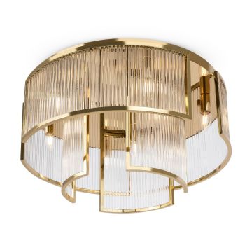 Lustră de tavan Frame MOD174CL-09G 9x60W/E14 IP20 de la Maytoni