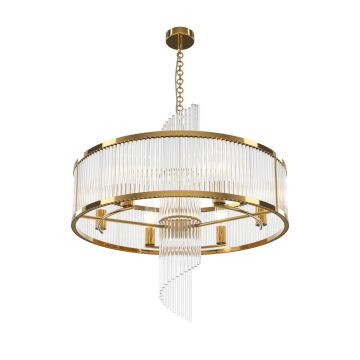 Lampă cu pendul Frame MOD174PL-06G 6x60W/E14 IP20 de la Maytoni
