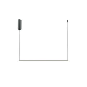 Lampă cu pendul Halo MOD246PL-L16BK 1x10W/LED 630lm IP20 de la Maytoni