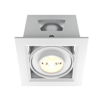 Lumină îngropată deasupra plafonului Metal Modern DL093-01-10W3K-W 3000K 1x10W/LED 750lm IP20 de la Maytoni