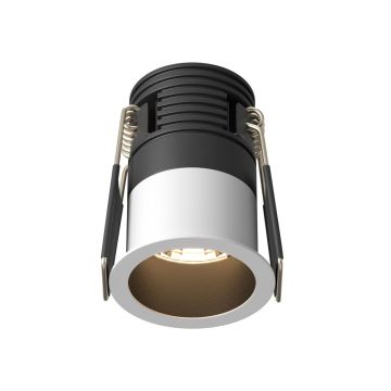 Lumină îngropată deasupra plafonului Minor DL089-5W3K-BW 3000K 1x5W/LED 230lm IP20 de la Maytoni