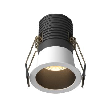 Lumină îngropată deasupra plafonului Minor DL089-9W3K-BW 3000K 1x9W/LED 700lm IP20 de la Maytoni