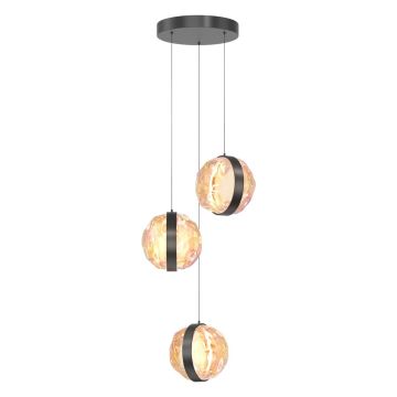 Lampă cu pendul Misterio MOD379PL-L17B2.7K 2700K 3x15W/LED 2000lm IP20 de la Maytoni