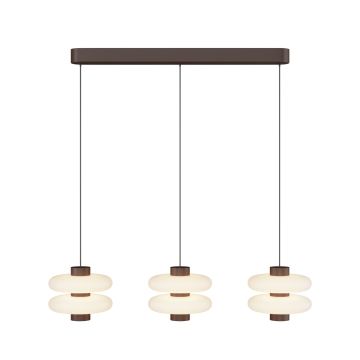 Lampă cu pendul Nuvem MOD497PL-L23BRK 3000K 3x23W/LED 2450lm IP20 de la Maytoni