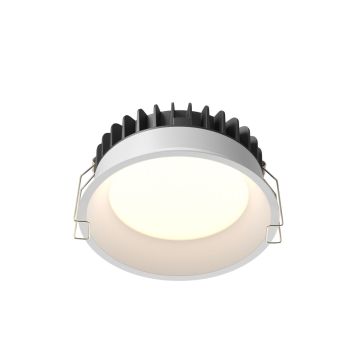 Lumină îngropată deasupra plafonului Okno DL055-12W3-4-6K-W 1x12W/LED 900lm IP44 de la Maytoni