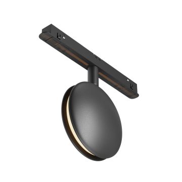 Proiector de șină Outline TR090-2-6W3K-B 3000K 1x6W/LED 28lm IP20 de la Maytoni