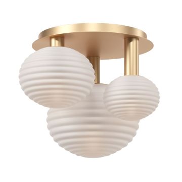Lampă de tavan Reels MOD268CL-03G 3x40W/E14 IP20 de la Maytoni