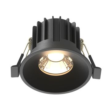 Lumină îngropată deasupra plafonului Round DL058-12W3K-B 3000K 1x12W/LED 910lm IP20 de la Maytoni