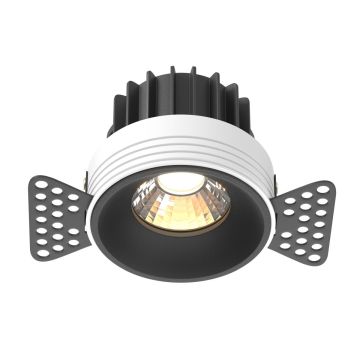Lumină îngropată deasupra plafonului Round DL058-12W3K-TRS-B 3000K 1x12W/LED 880lm IP20 de la Maytoni