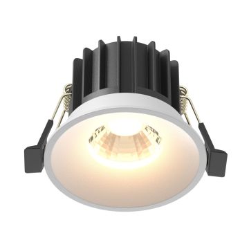 Lumină îngropată deasupra plafonului Round DL058-12W3K-W 3000K 1x12W/LED 920lm IP20 de la Maytoni