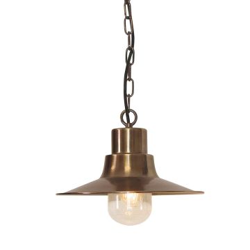 Lampă cu pendul SHELDON SHELDON-CH-BR 1x60W/E27 IP44 de la Elstead Lighting