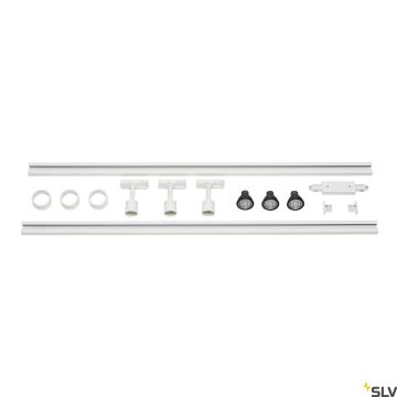 Proiector de șină 1F TRACK SET 143191 3x12.9W/GU10 IP20 de la SLV