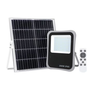 Lampă solară Bares SLR-73142-200W 4000K 1x200W/LED 1670lm IP65 de la Italux