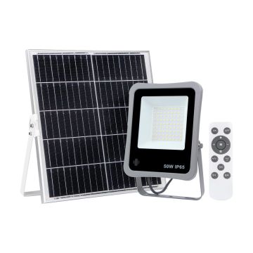 Lampă solară Bares SLR-73142-50W 4000K 1x50W/LED 463lm IP65 de la Italux