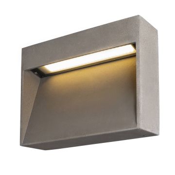 Aplique de perete CONCRETO 1006404 3000K 1x8.5W/LED 270lm IP65 de la SLV