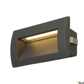 Lampă de scări montată DOWNUNDER 233625 3000K 1x4W/LED 85LM IP55 de la SLV