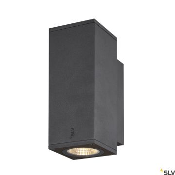 Aplique de perete ENOLA SQUARE 1003418 3000/4000K 2x7.8W/LED 620/700LM IP65 de la SLV