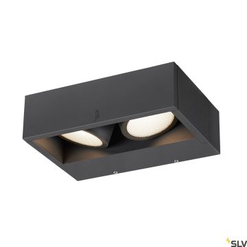 Lumină montată pe suprafață ESKINA 1006314 3000K|4000K 1x27W/LED 2200LM|2400LM IP65 de la SLV