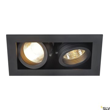 Lumină îngropată deasupra plafonului KADUX 115520 2x50W/GU10 IP20 de la SLV