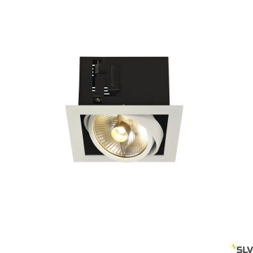 Lumină îngropată deasupra plafonului KADUX 115541 1x75W/GU10/ES111 IP20 de la SLV