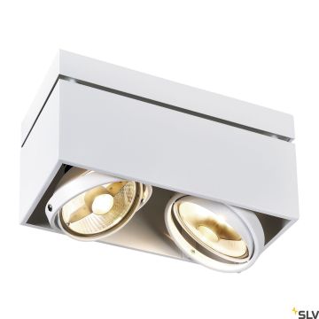 Lumină montată pe suprafață KARDAMOD 117111 2x75W/GU10/ES111 IP20 de la SLV