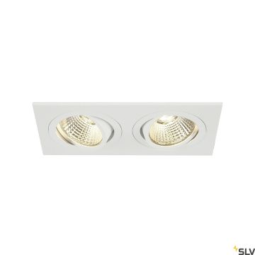 Lumină îngropată deasupra plafonului NEW TRIA 1 SET 113891 2700K 2x14W/LED 1160LM IP20 de la SLV