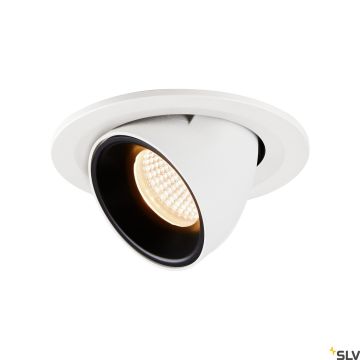 Lumină îngropată deasupra plafonului NUMINOS® GIMBLE S 1005879 2700K 1x8.6W/LED 670LM de la SLV