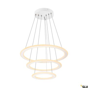 Lampă cu pendul ONE FLAT 1007702 2700K|3000K 3x58W/LED 3500lm/3700lm IP20 de la SLV