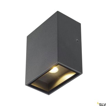 Aplique de perete QUAD 232435 3000K 1x4.5W/LED 260LM IP44 de la SLV