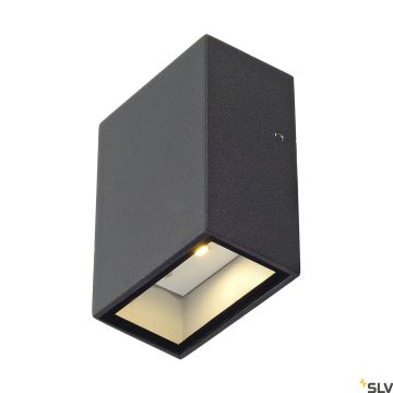 Aplique de perete QUAD 232465 3000K 1x4.6W/LED 80LM IP44 de la SLV