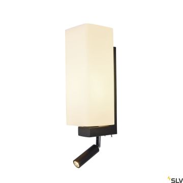 Aplique de perete QUADRASS 1003428 3000K 1x2W/E27 200LM IP20 de la SLV