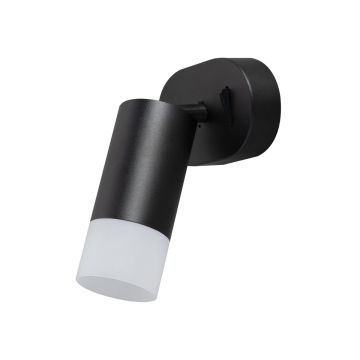 Aplique de perete Sonaya LP-2803/1W BK 1x8W/GU10 IP20 de la Light Prestige