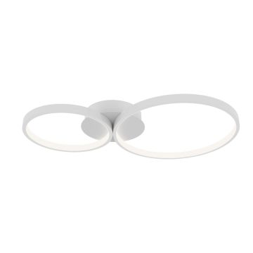 Lustră de tavan Maver SPL-20452-2-WH 3000K|4000K|6000K 2x30W/LED 2000lm IP20 de la Italux