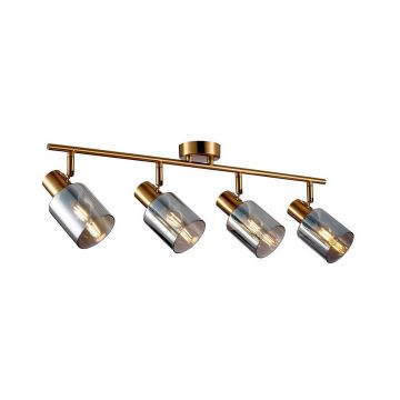 Spot Santia SPL-65342-4-BRO-SG 4x40W/E14 IP20 de la Italux