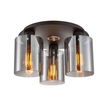 Lustră de tavan Sardo SPL-5581-3SC-BK-SG 3x40W/E27 IP20 de la Italux