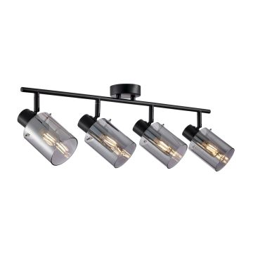 Spot Sardo SPL-5581-4-BK-SG 4x40W/E14 IP20 de la Italux